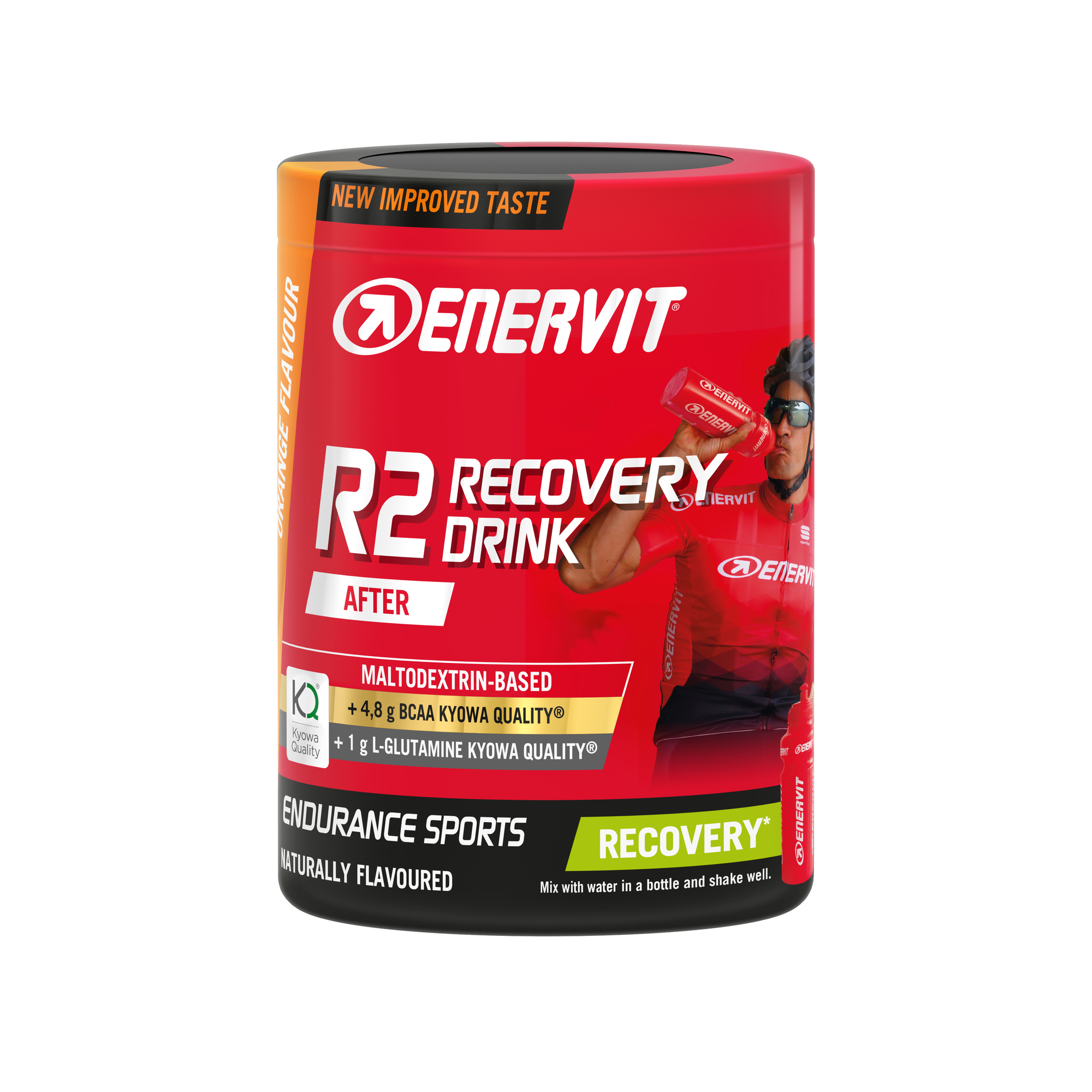 Enervit Regenerační nápoj R2 Recovery Drink - Pomeranč 400 g