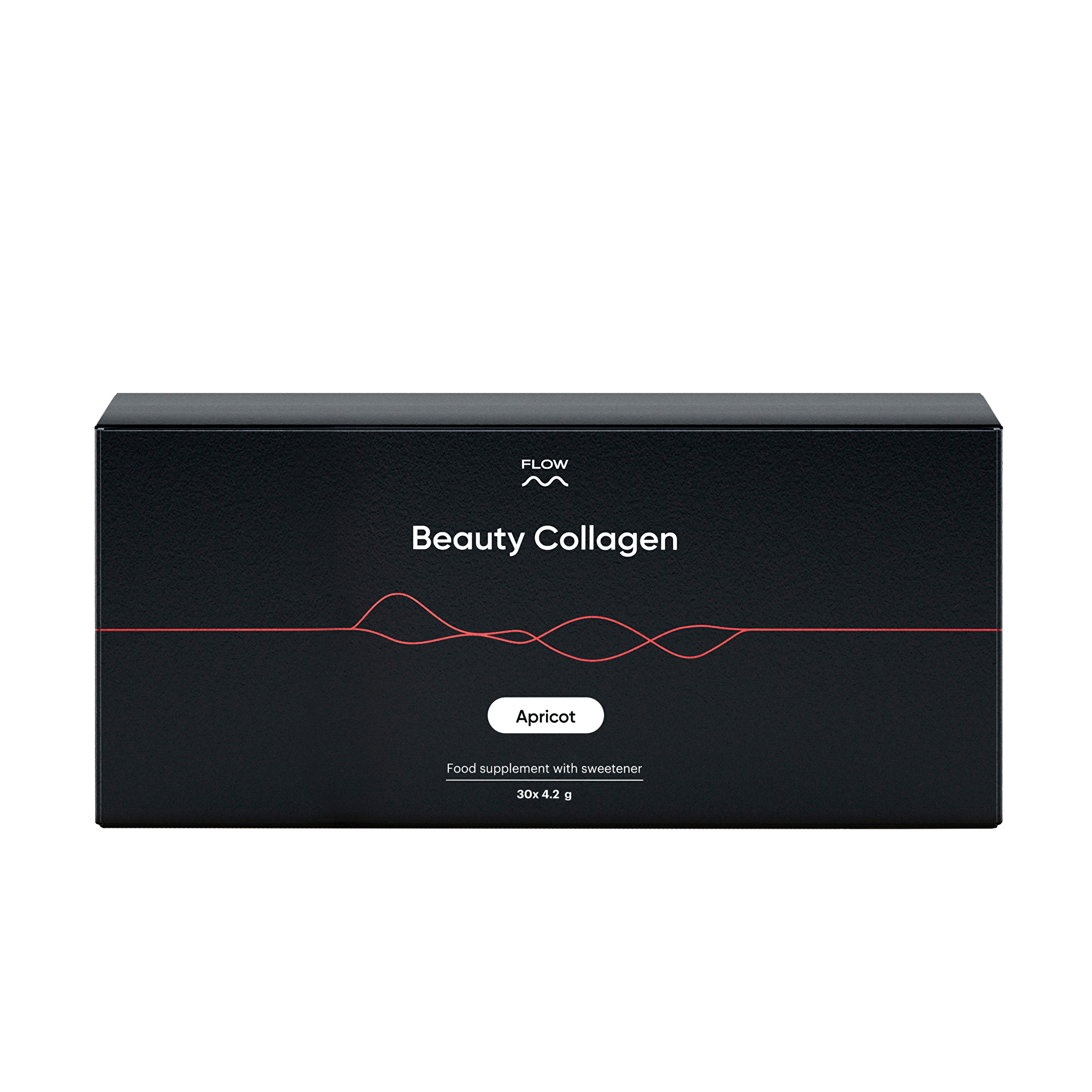 Flow nutrition Beauty Collagen 2.0 - Marhuľa 30 x 4,2 g