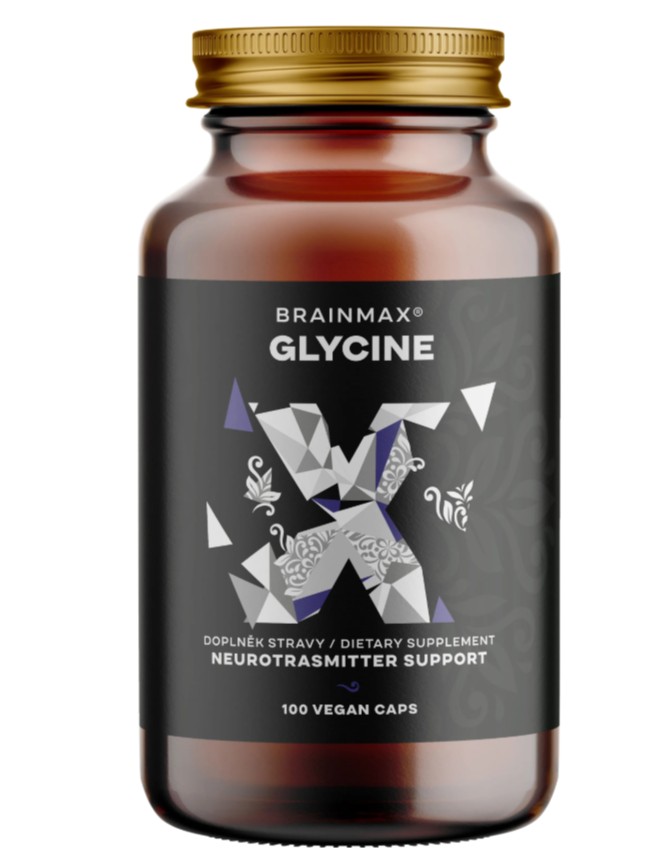 BrainMax Glycín 100 kapsúl