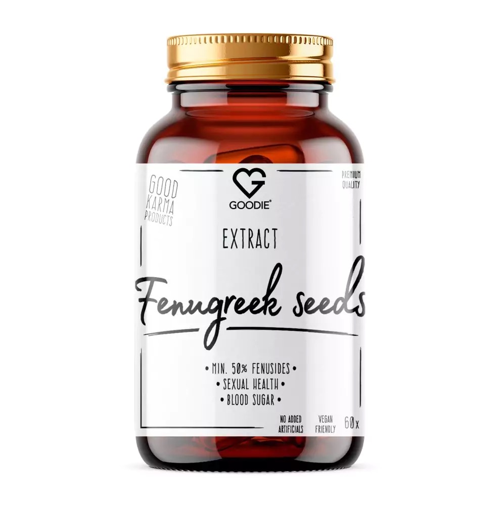 Goodie Fenugreek Seeds extrakt 50% fenuside 60 kapsúl
