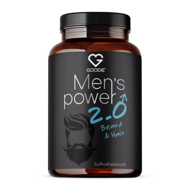 Goodie Men`s Power 2.0 - Beard & Hair 120 tablet