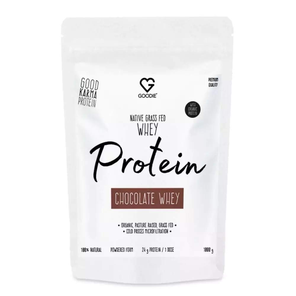 Goodie Nativní syrovátkový protein GrassFed - Čokoláda 1000 g