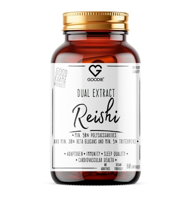 Goodie Reishi - Dual extrakt polysacharidov - 60 kapsúl