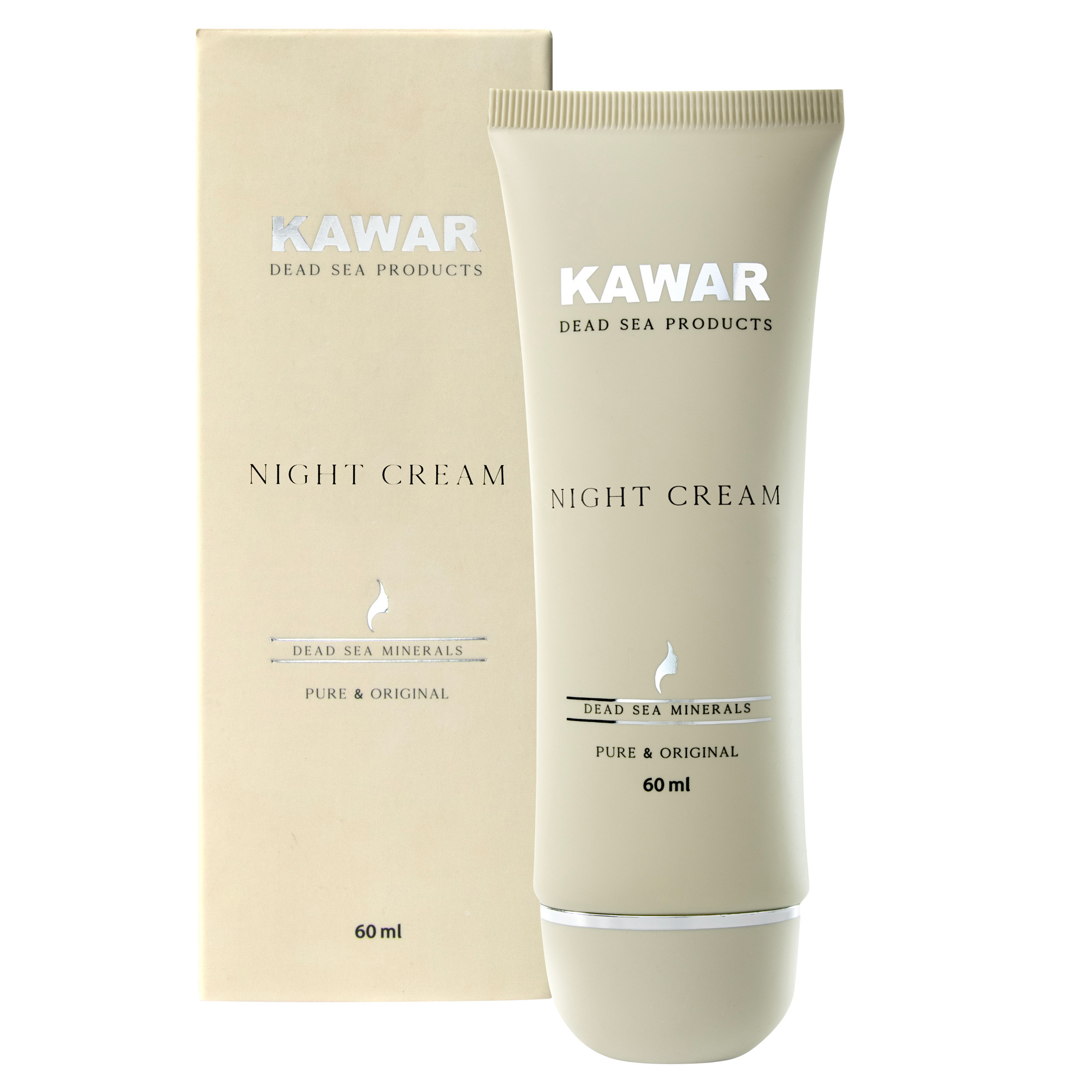 Kawar Nočný regeneračný krém s minerálmi z Mŕtveho mora 60 ml