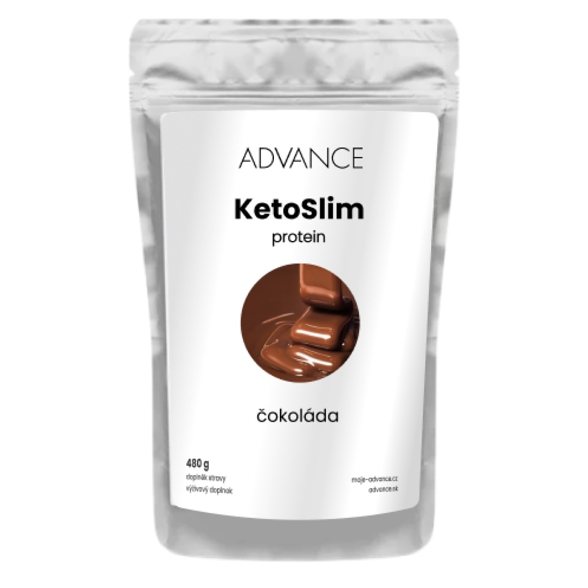 Advance KetoSlim čokoláda proteín 480 g