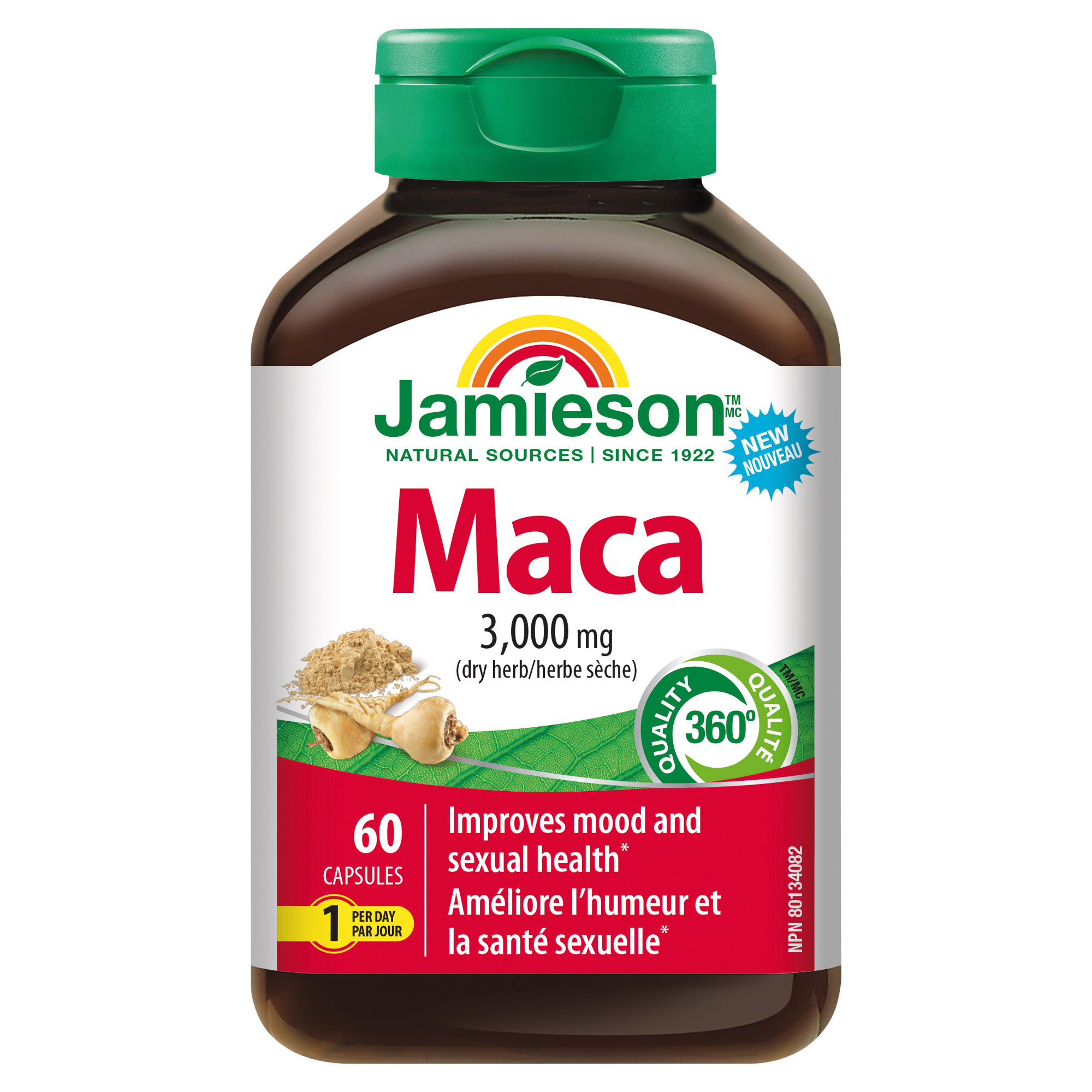 Jamieson Maca 3000 mg 60 kapsúl