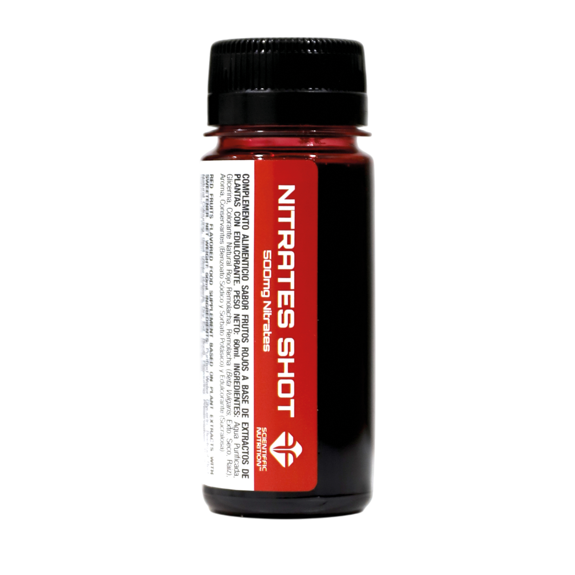 Scientiffic Nutrition Nitrátový shot - Červené ovocie 60 ml