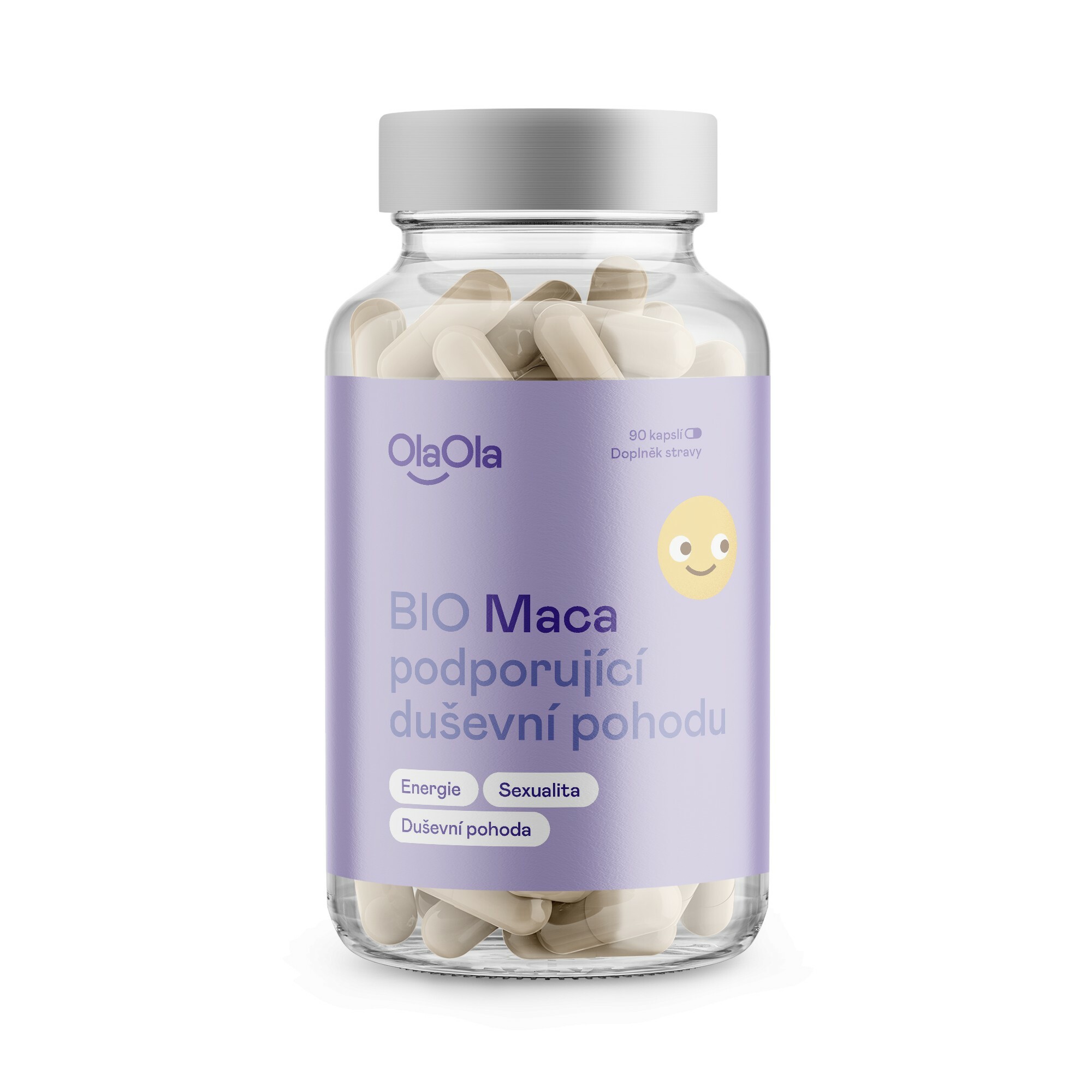 OlaOla BIO Maca podporujúci duševnú pohodu 90 kapsúl