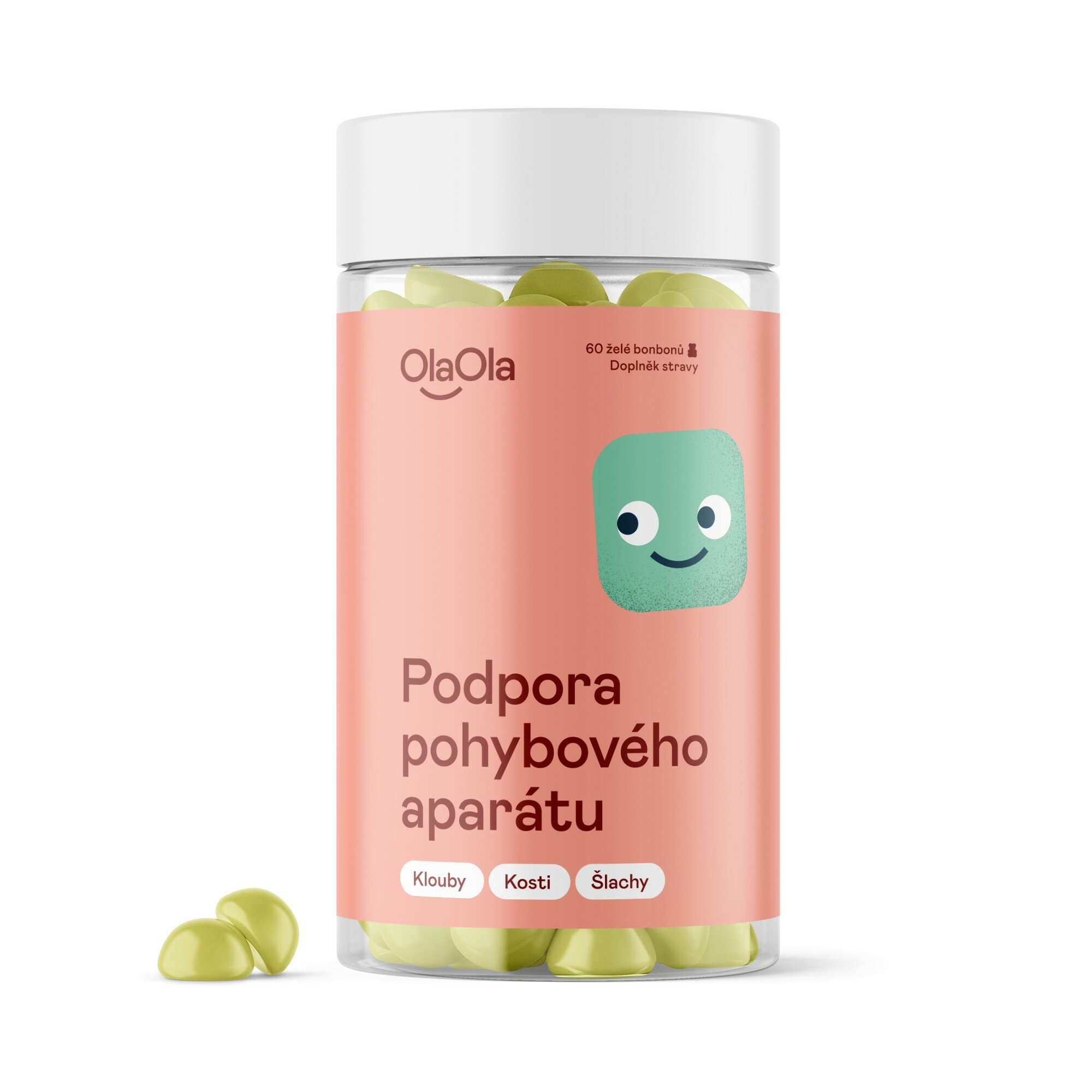 OlaOla Podpora pohybového aparátu 60 želé cukríkov