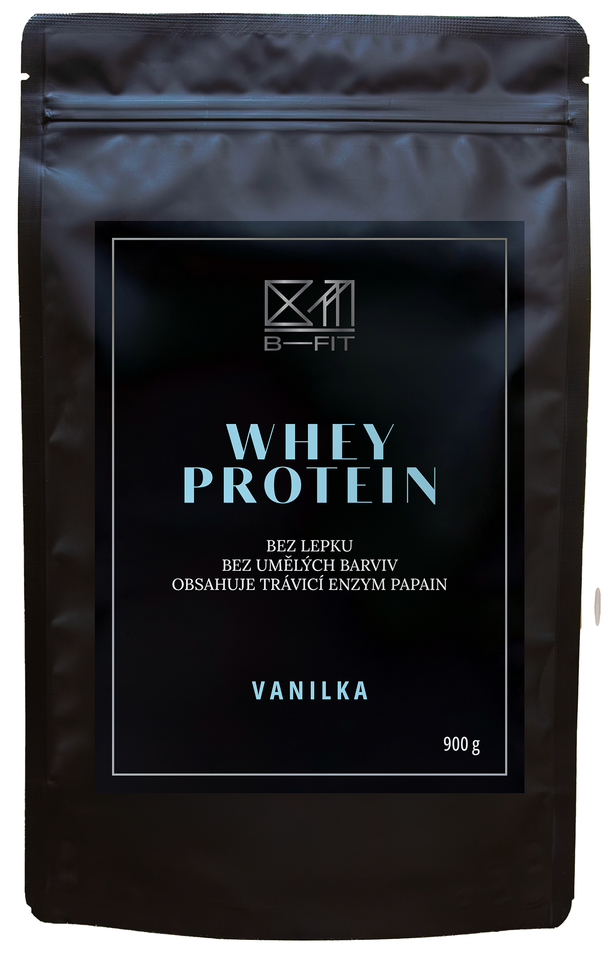 B-Fit Club Srvátkový proteín Vanilka 900 g