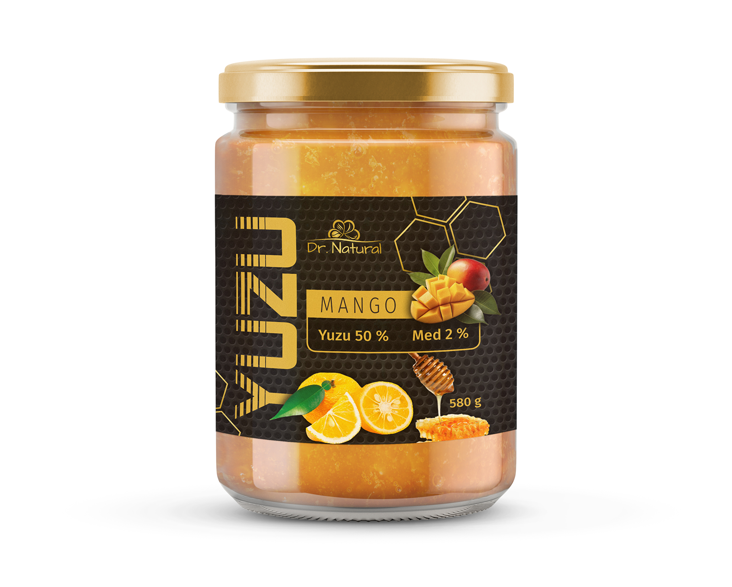 Dr.Natural Yuzu + Med + Mango Tea 580 g