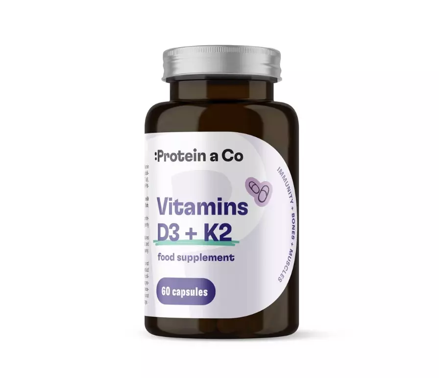 Protein a Co Vitamín D3 + K2 v kapsuliach 60 tablet