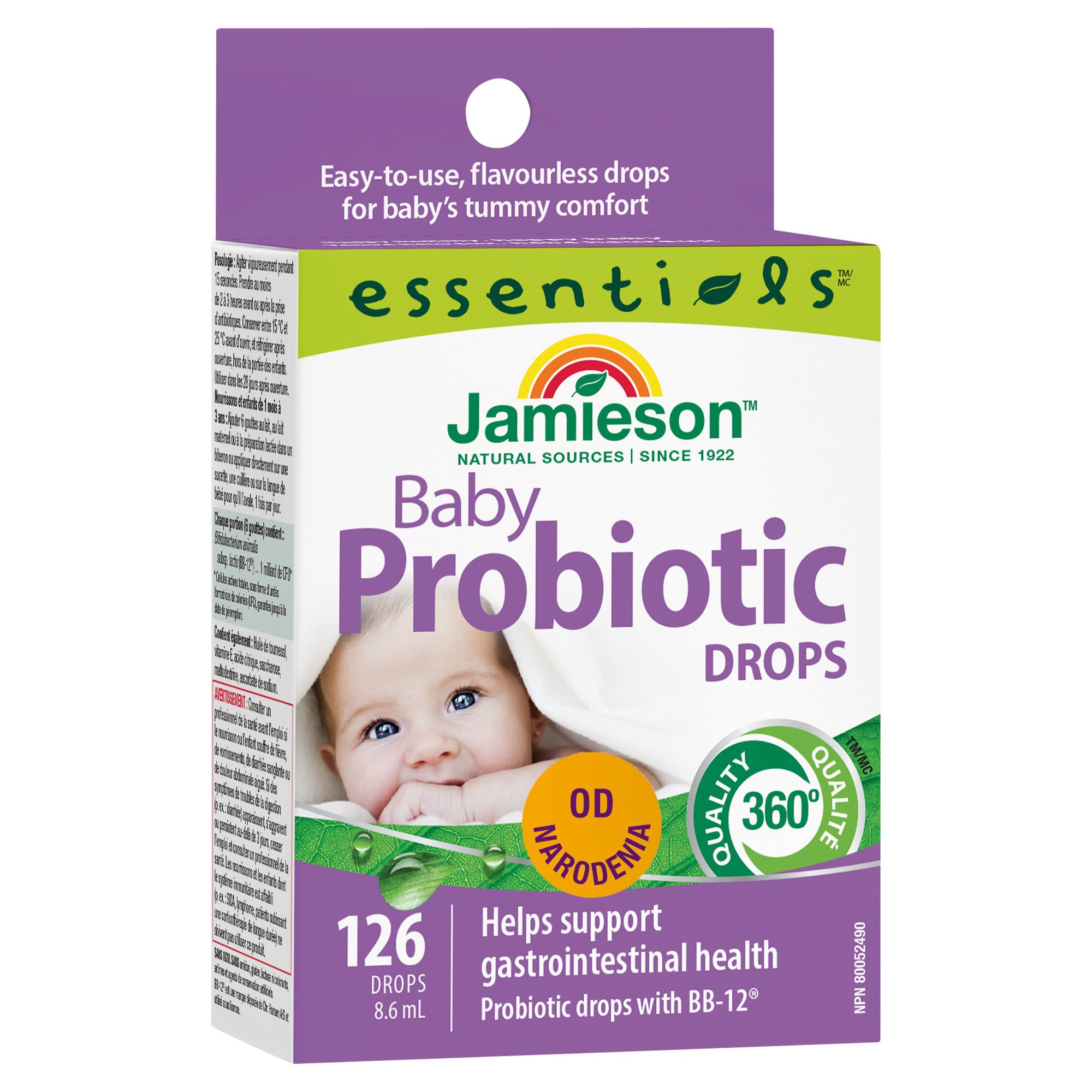 Jamieson Probiotic Baby Probiotické kapky s BB-12® 8,6 ml