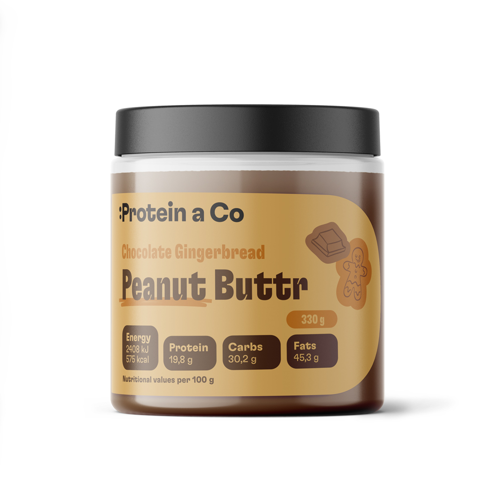 Protein a Co Arašidový krém s čokoládovým perníčkom 330 g