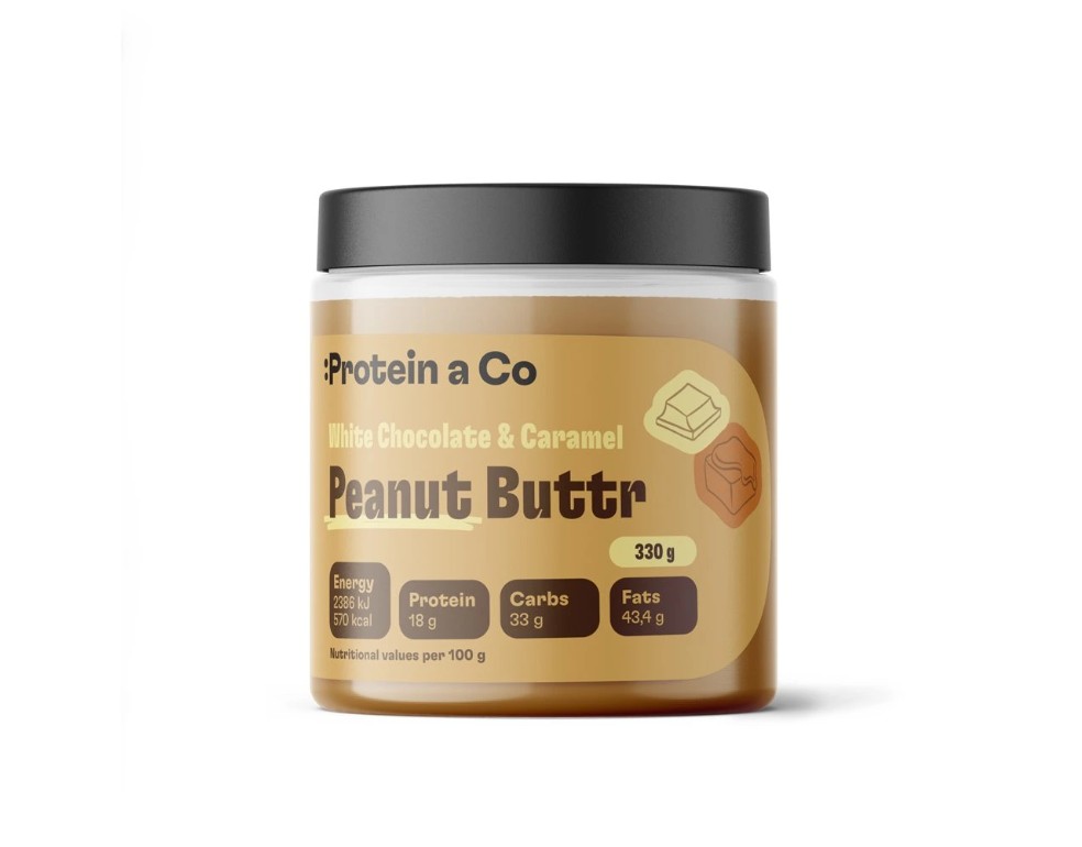 Protein a Co Arašidový krém s karamelom 330 g