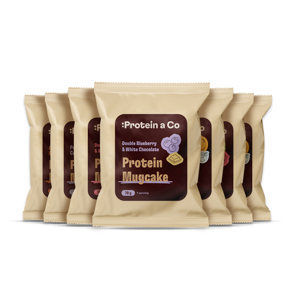 Protein a Co Ochutnávkový balíček - Protein MugCake 7 × 70 g II