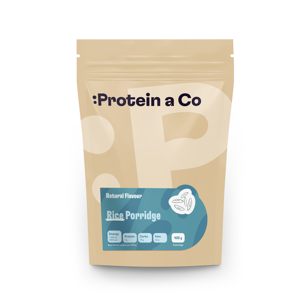 Protein a Co Ryžová kaša natural 400 g