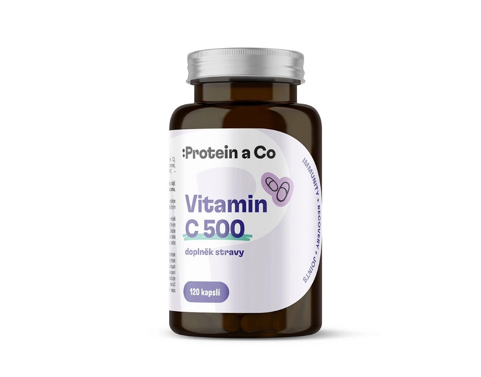 Protein a Co Vitamín C 500 120 kapsúl