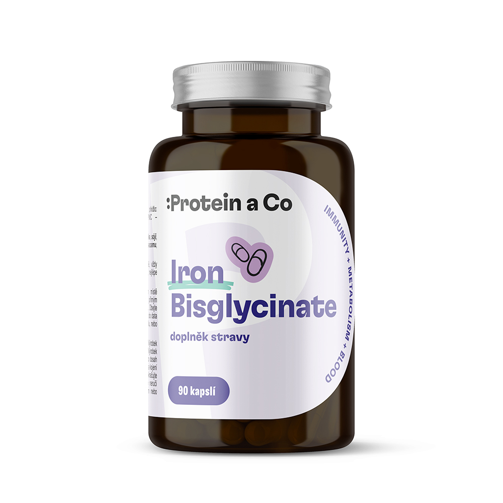 Protein a Co Železo bisglycinát 90 kapsúl