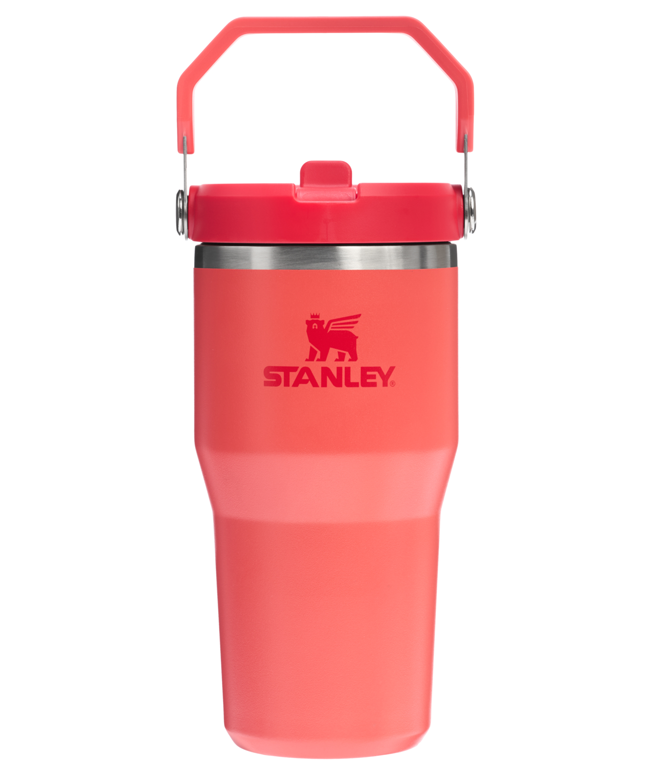 Stanley 1913 Termofľaša s integrovanou slamkou The IceFlow™ Tumbler 600 ml Hot Coral