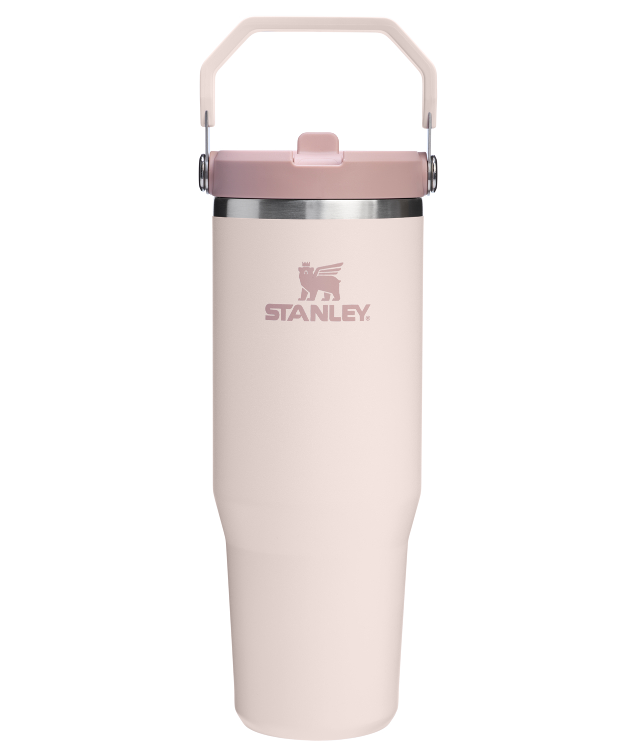 Stanley 1913 Termofľaša s integrovanou slamkou The IceFlow™ Tumbler 890 ml Rose Quartz