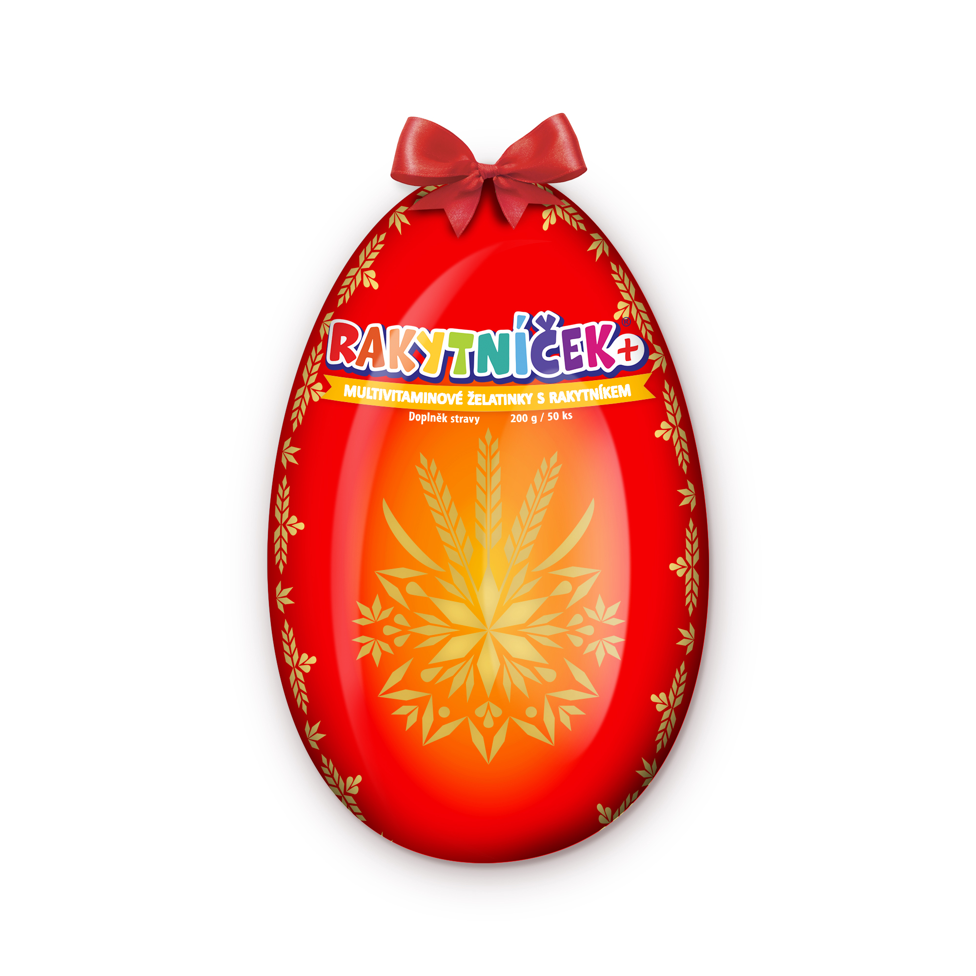 Terezia Company Multivitamínové želatinky Červené vajcia 2026 50 kusov