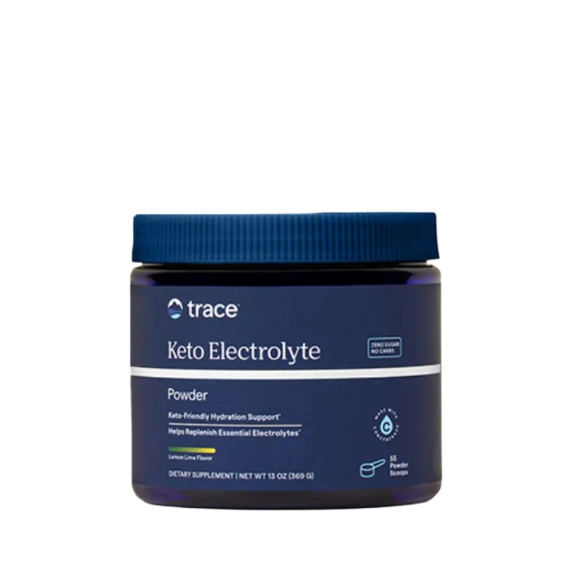 Trace Minerals Keto Electrolytes prášok príchuť citrón a limetka 369 g