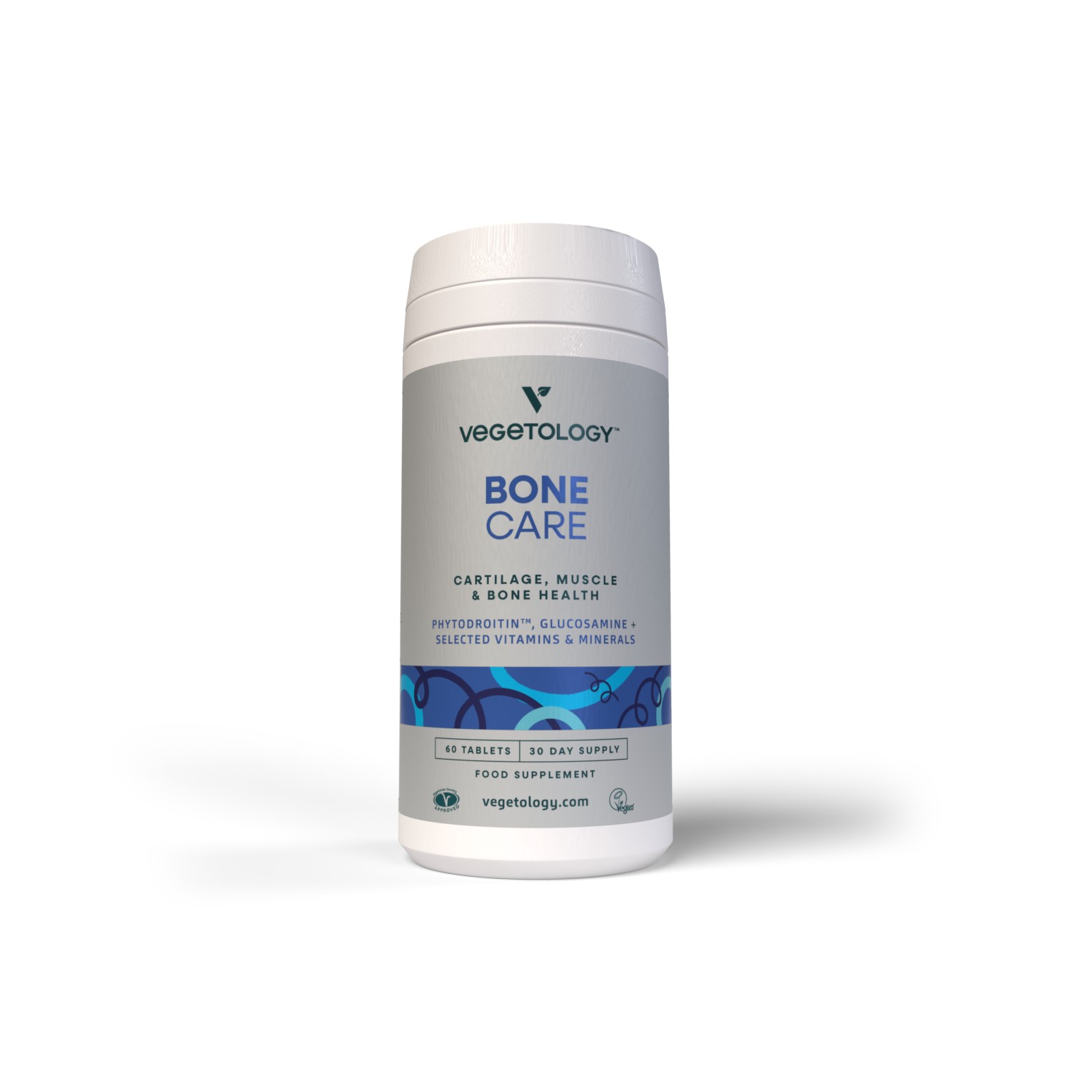 Vegetology Bone Care - Vitamíny na kĺby a kosti 60 tabliet