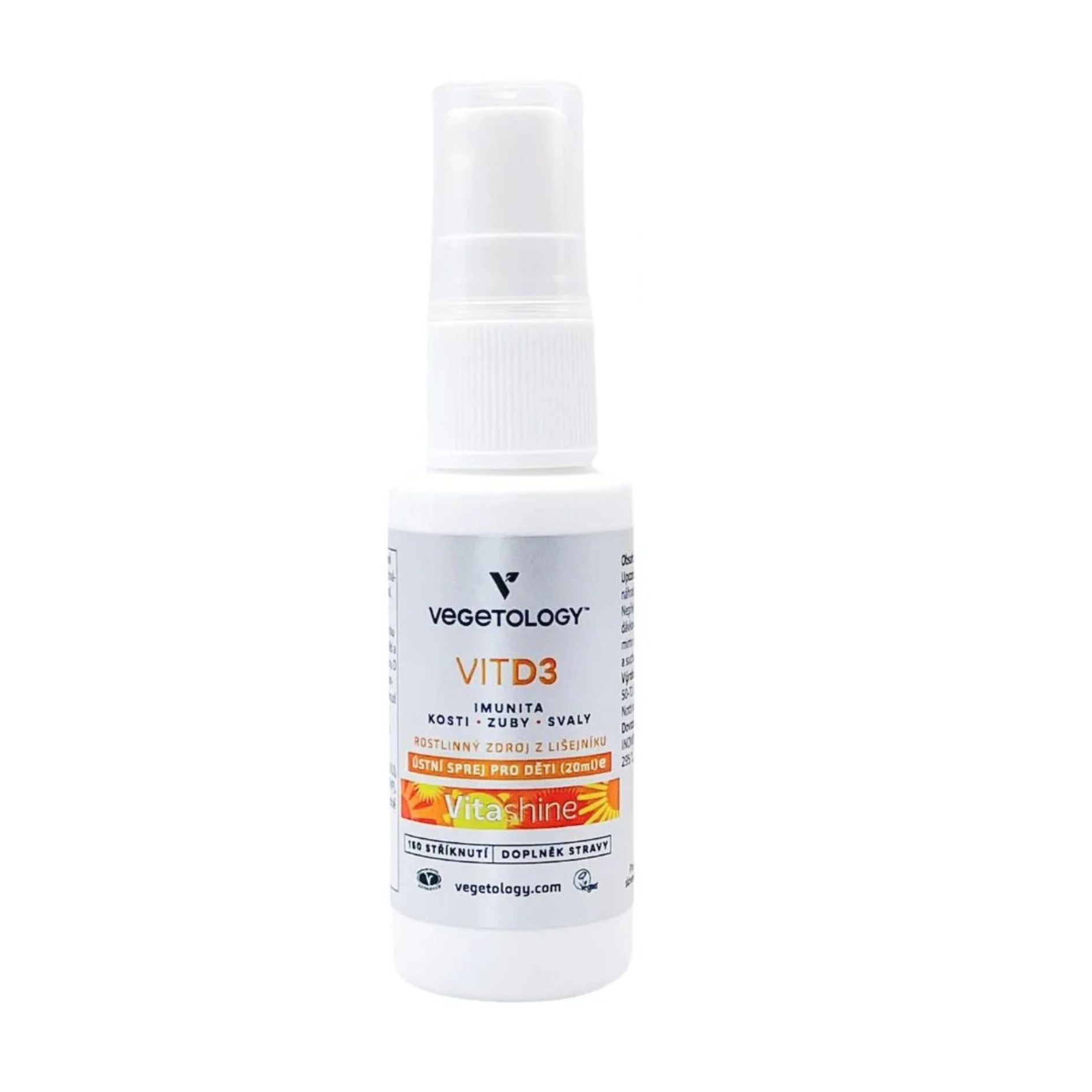 Vegetology VitD3 Vitashine 1000 IU sprej 20 ml