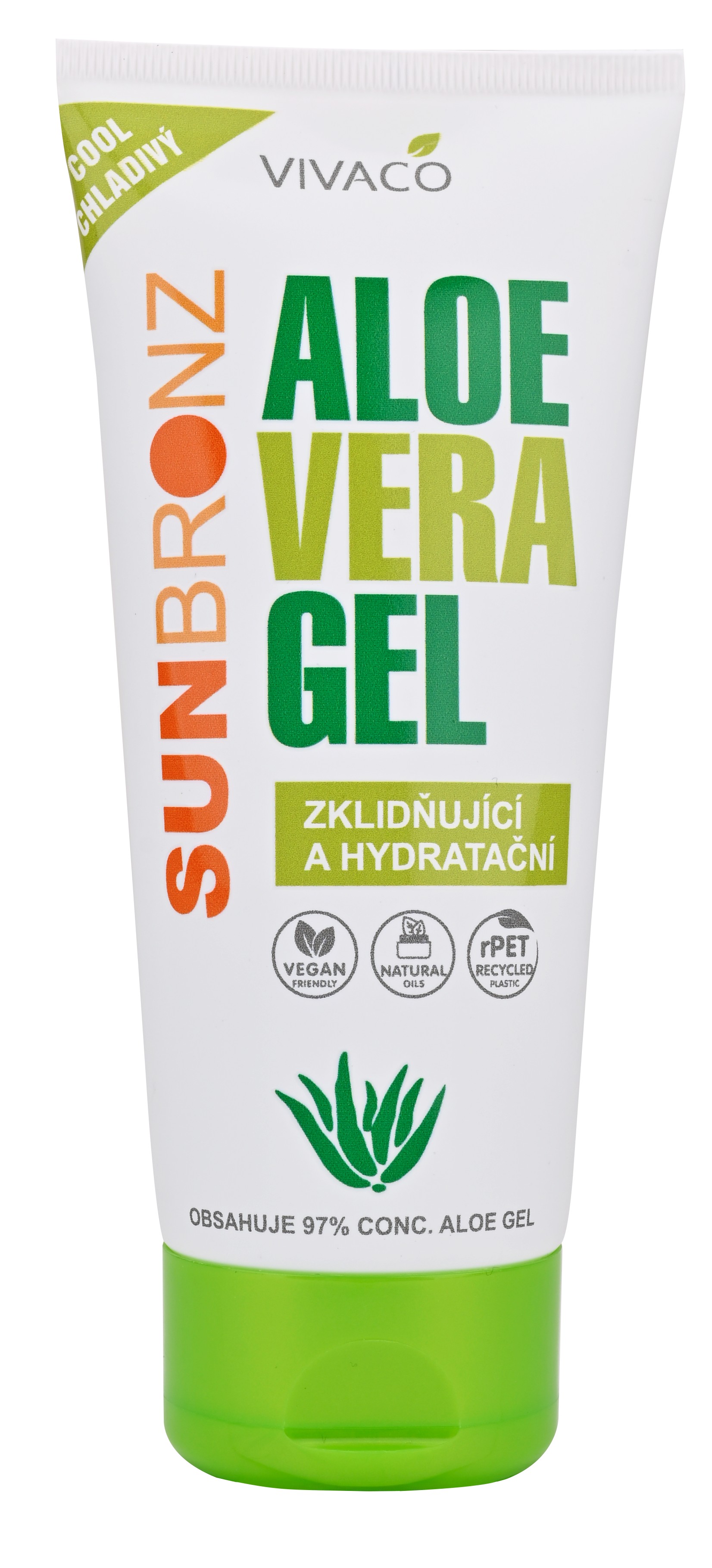 Levně Vivaco Aloe vera 97 % chladivý gel 200 ml