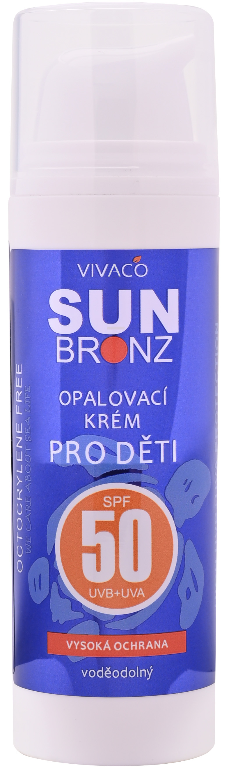 Levně Vivaco Opalovací krém Kids SPF 50 - 50 ml