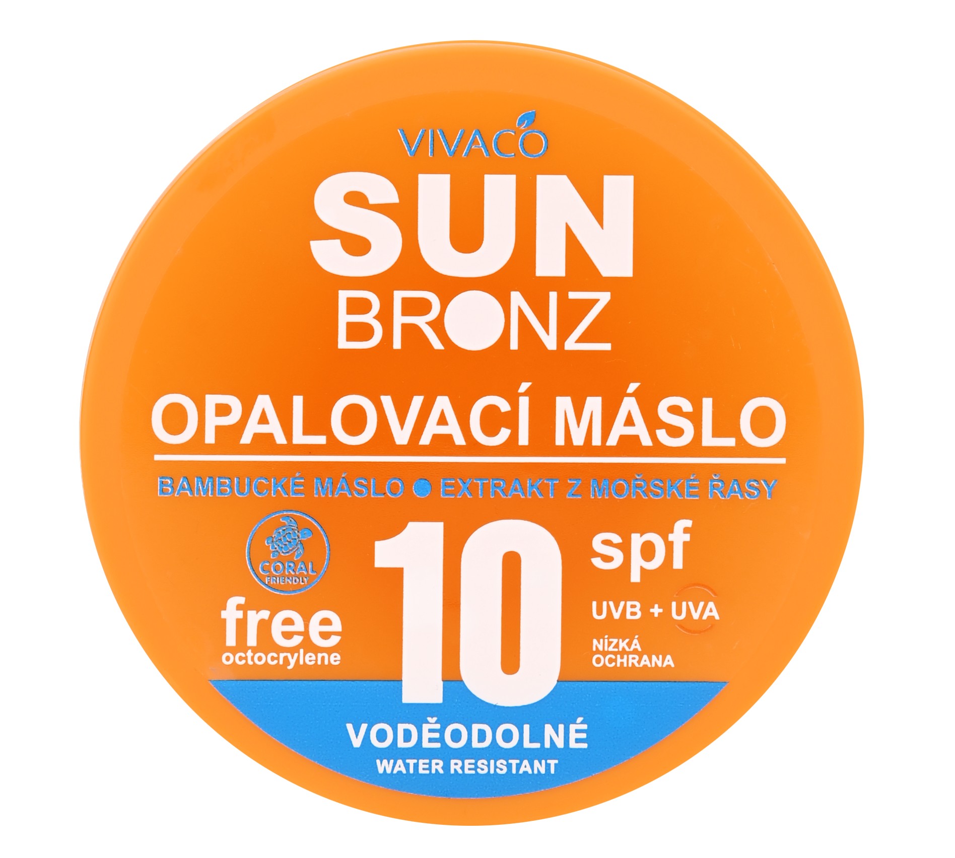 Vivaco Opalovací máslo SPF 10 - Coral friendly 150 ml