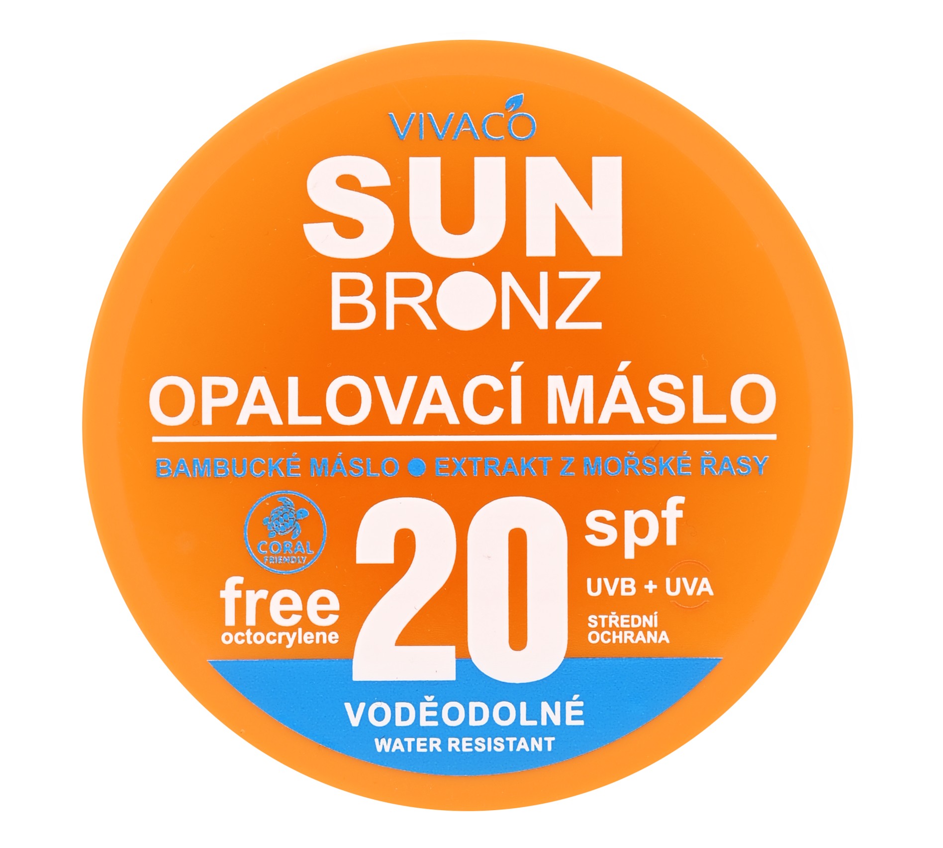 Vivaco Opalovací máslo SPF 20 - Coral friendly 150 ml