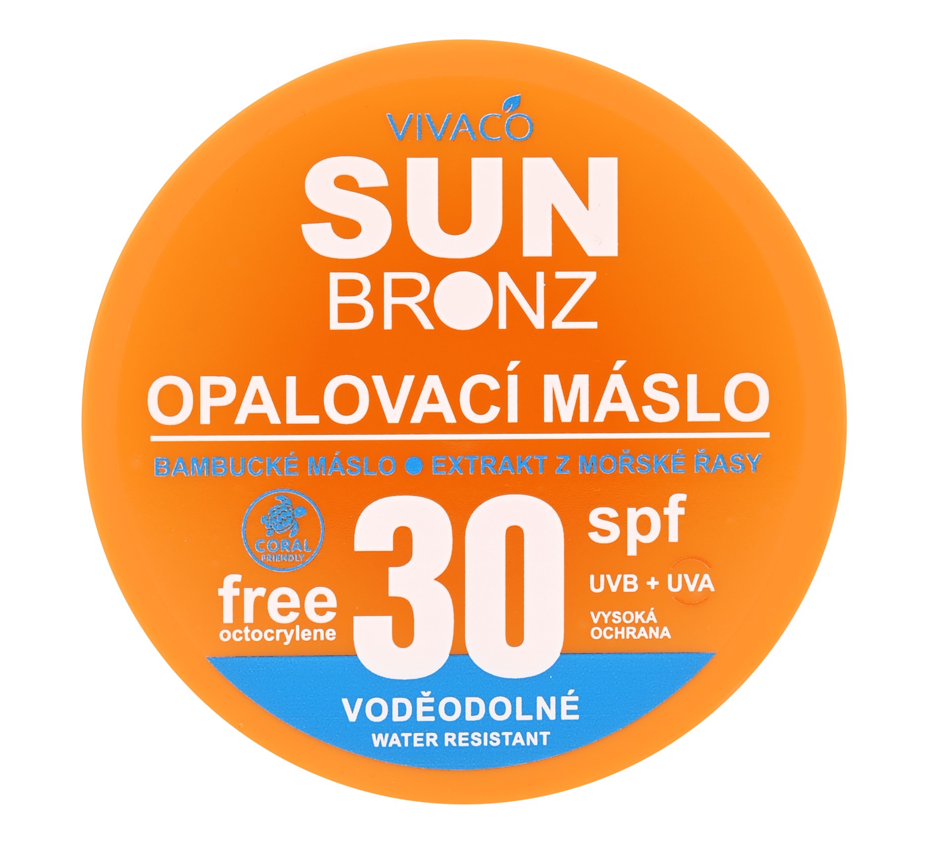 Vivaco Opalovací máslo SPF 30 - Coral friendly 150 ml