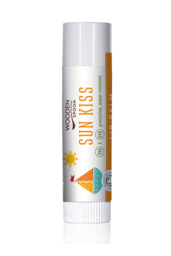 Levně WoodenSpoon Opalovací balzám na rty SPF 45 - 4,3 ml