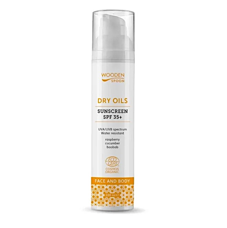 WoodenSpoon Opalovací krém na obličej Nízký komedogenní index SPF 35 - 100 ml