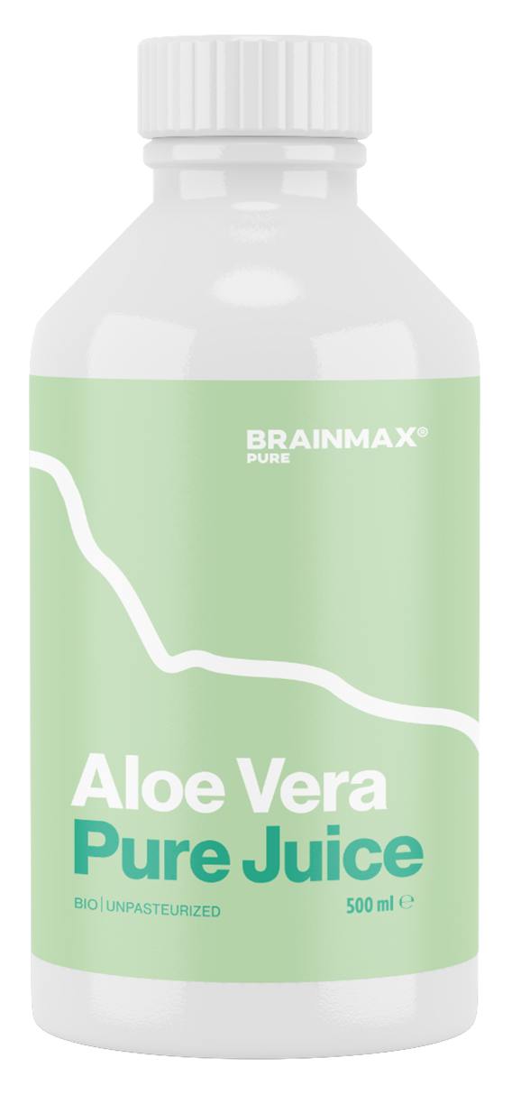 BrainMax Pure Aloe Vera Juice BIO 500 ml - ČEKÁME NA UPŘESNĚNÍ BIO