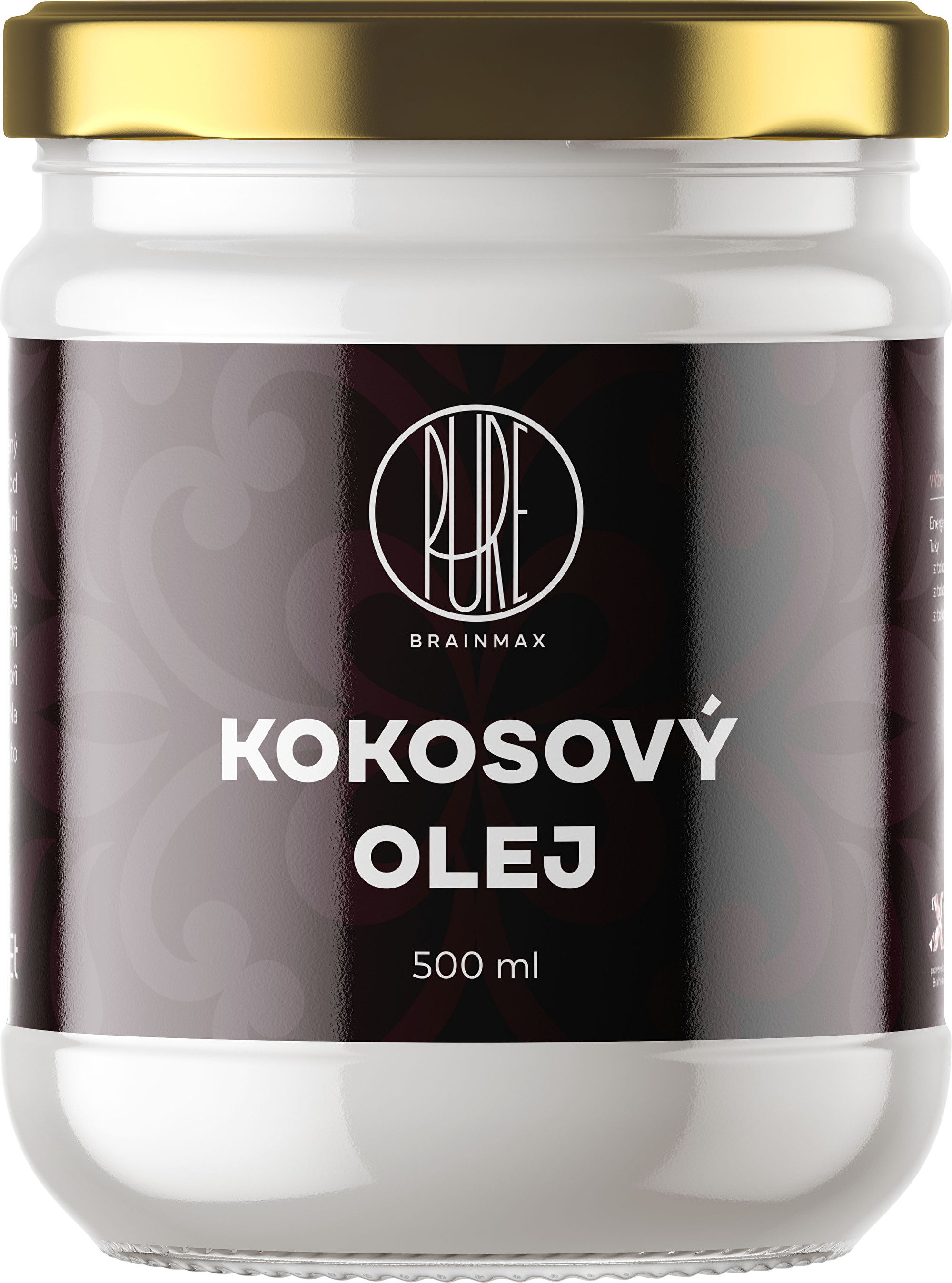 BrainMax Pure kokosový olej BIO 500 ml
