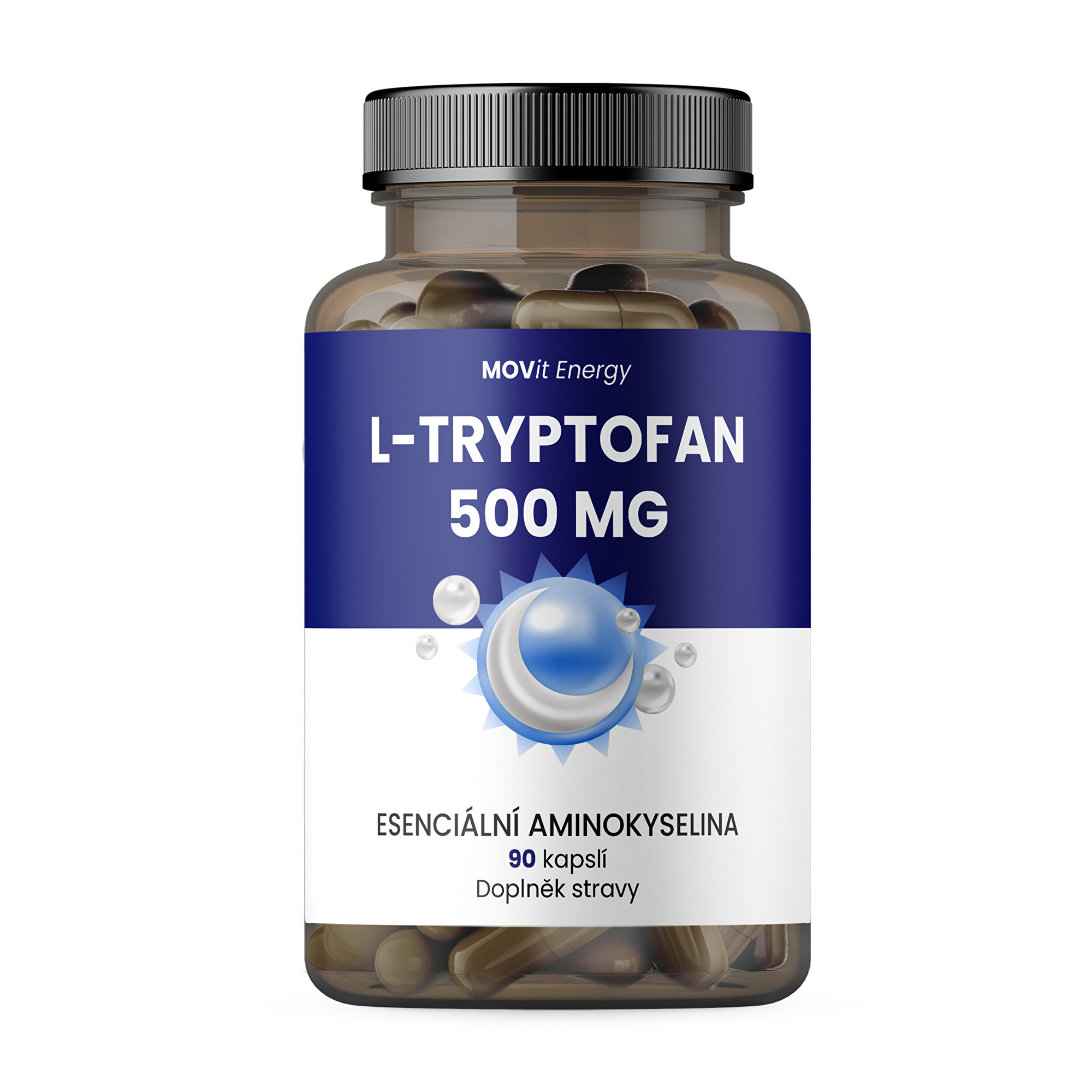 MOVit Energy L-Tryptofan 500 mg 90 kapslí
