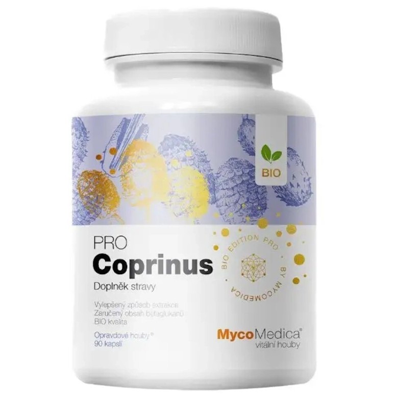 MycoMedica Coprinus PRO 90 kapslí