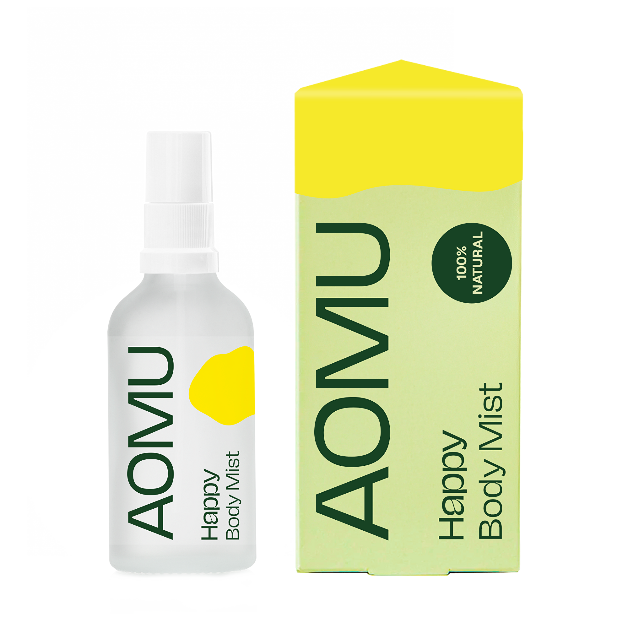 AOMU Happy Body Mist - Přírodní mlha pro lepší náladu 10 ml