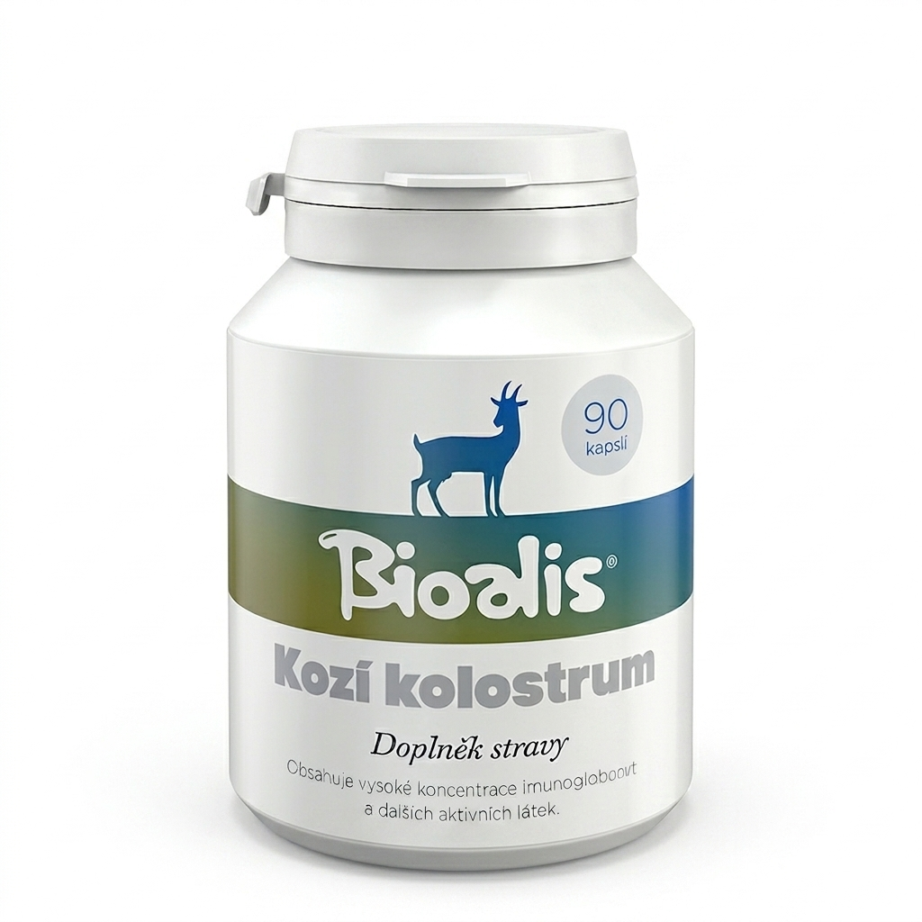 BIOALIS kozí kolostrum cps.90