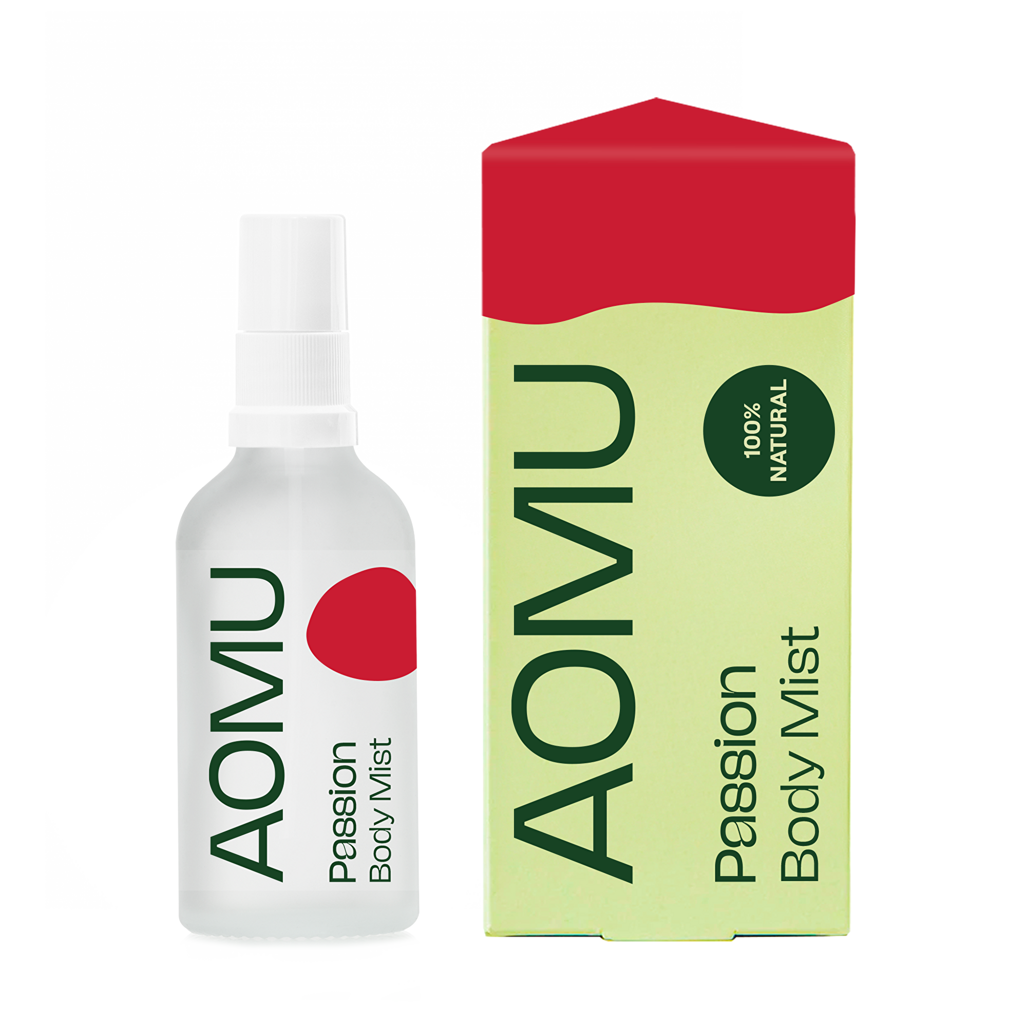 AOMU Passion Body Mist - Přírodní mlha pro povzbuzení a sebevědomí 10 ml