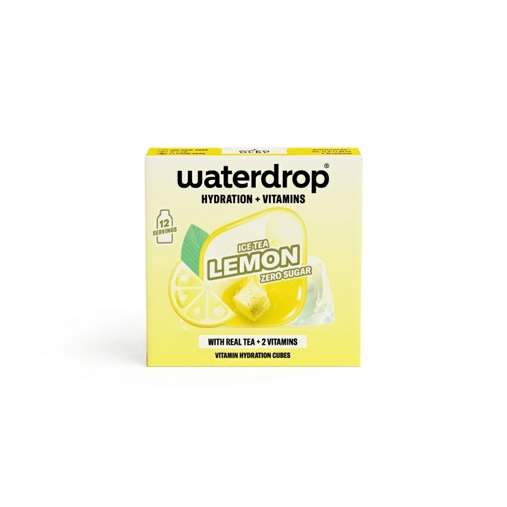 Waterdrop Ice Tea citron 12 ks