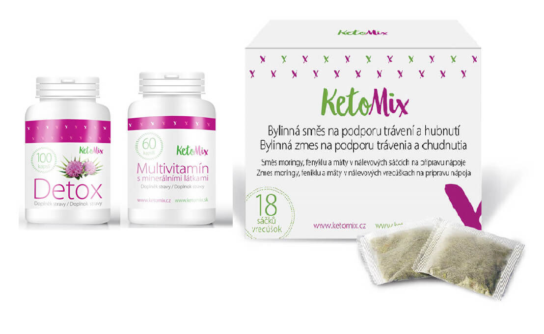 Zobrazit detail výrobku KetoMix Balíček produktů KetoMix + 2 měsíce na vrácení zboží
